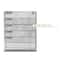 Mind Reader 6 Compartment Vertical Hanging Wall File & Chart Organizer